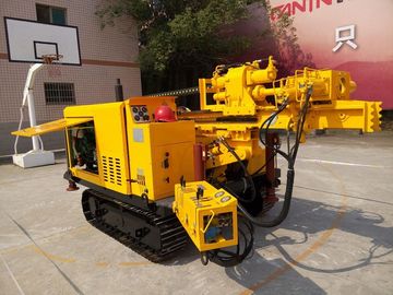 中国 300mのクローラー井戸の油圧掘削装置装置携帯用速い水掘削装置 サプライヤー